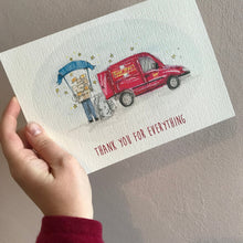Personalised 'First Class Postie' Thank You Card - Card for a Postman - Thank You Card for a Post Person - Thanks Royal Mail Card