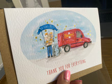 Personalised 'First Class Postie' Thank You Card - Card for a Postman - Thank You Card for a Post Person - Thanks Royal Mail Card