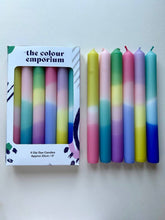 BESTSELLING PASTELS Dip Dye Dinner Candle (Individual)