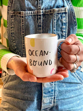 I'd rather be wild swimming mug with shiny silver inner