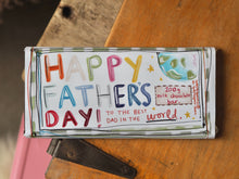 The HAPPY FATHER’S DAY 200g XL ‘Milk Chocolate Bar