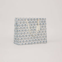 Block Printed Gift Bags (Large) - Blue Stone Refresh