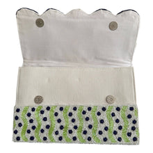 Strawberry Fields Beaded Clutch Bag
