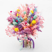 Rainbow Dried Flower Bouquet , Ready to Retail