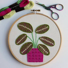 Prayer Plant Felt Embroidery Kit