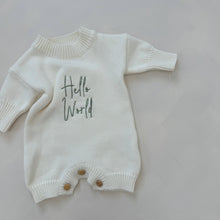 Hello World Romper Cloud