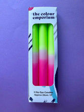 GLOW STICKS - Dip Dye Dinner Candle (Individual)
