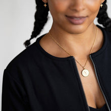 Gold Coin Necklace | Talisman Necklace (Meaning Hope)