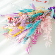 Rainbow Dried Flower Bouquet , Ready to Retail