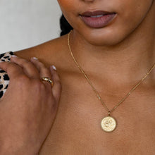 Brave Gold Necklace | Gold Coin Necklace | Gold Jewellery