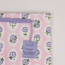 Block Printed Gift Bags (Medium) - Violet Meringue