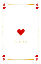 Ace Of My Heart - Linen Teatowel