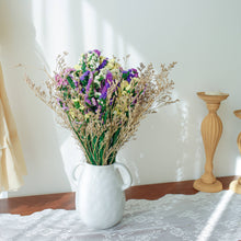 Colourful Dried Forget Me Not Flower Bouquet For Wedding