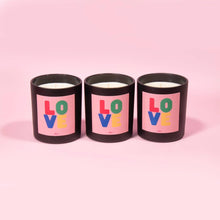 Rose Velvet & Oud LOVE Black Candle