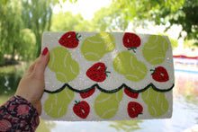 Time for Tennis Beaded Clutch Bag