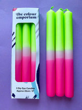 GLOW STICKS - Dip Dye Dinner Candle (Individual)