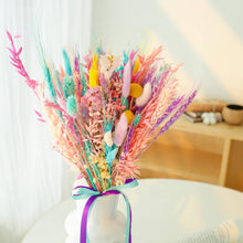 Rainbow Dried Flower Bouquet , Ready to Retail