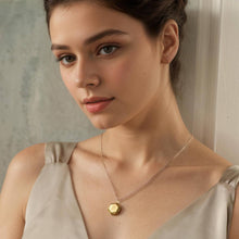 Gold Hexagon Locket