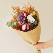 Dried Flowers - Field Bouquet - Burgundy
