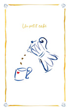 Un Petit Café - Printed Linen Teatowel