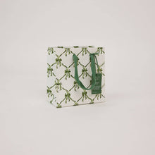 Block Printed Gift Bags (Small) - Holly Green