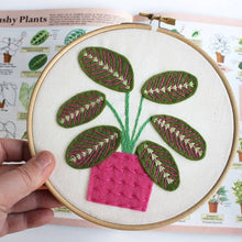 Prayer Plant Felt Embroidery Kit