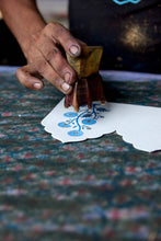 Boxed Artisan Notecard Set - Sandook Sapphire