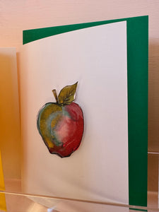 Handmade Apple Card