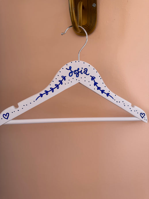 Personalised Kids Clothes Hanger