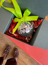 Personalised Glitter Ball Tree Decoration