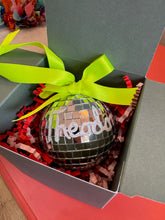 Personalised Glitter Ball Tree Decoration