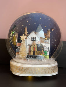 Snow Globe 2024 featuring your Home and Family