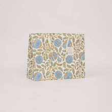 Block Printed Gift Bags (Large) - Blue Stone Refresh