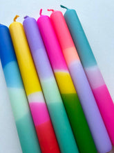 BESTSELLING BRIGHTS Dip Dye Dinner Candle (Individual)