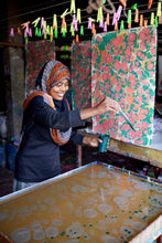 Hand Marbled Gift Bags (Medium) - Christmas Glitz