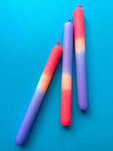 TUTTI FRUTTI Dip Dye Dinner Candle (individual)
