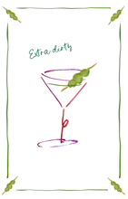 Extra Dirty - Martini Teatowel