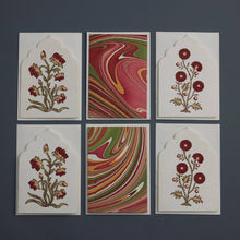 Boxed Artisan Notecard Set - Sandook Ruby