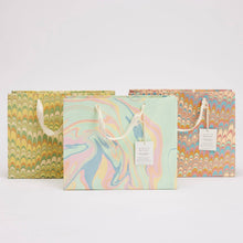 Hand Marbled Gift Bags (Medium) - Bouquet