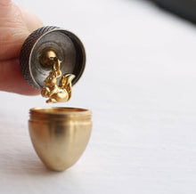 Acorn Locket Necklace