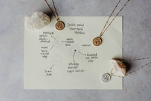 Gold Coin Necklace | Talisman  (Meaning Kind/Knowledge)