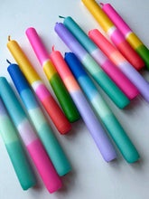 BESTSELLING BRIGHTS Dip Dye Dinner Candle (Individual)