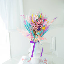 Rainbow Dried Flower Bouquet , Ready to Retail