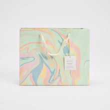 Hand Marbled Gift Bags (Medium) - Bouquet