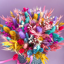 The Happy Dried Flower Rainbow Bouquets