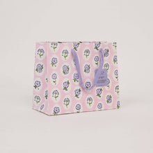Block Printed Gift Bags (Medium) - Violet Meringue