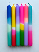 BESTSELLING BRIGHTS Dip Dye Dinner Candle (Individual)