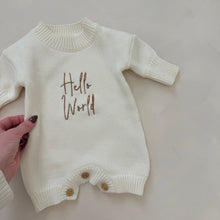 Hello World Romper Cloud