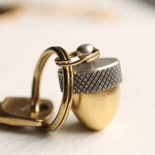 Acorn Keyring with Squirrel