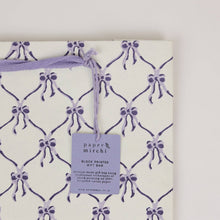 Block Printed Gift Bags (Medium) - Violet Meringue